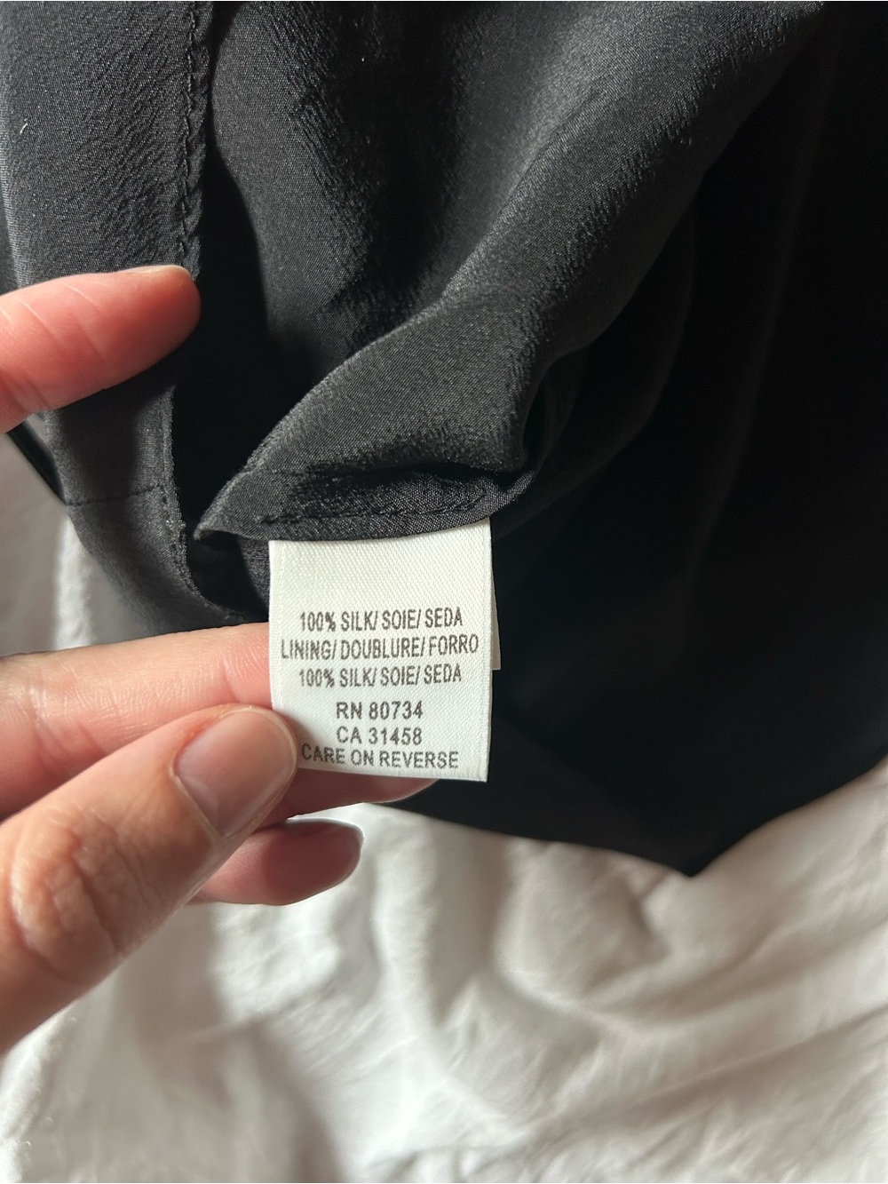 BCBG Silk Beaded top xs - Picture 6 of 6